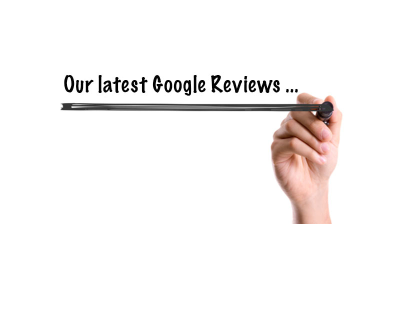 Our Latest Google Reviews